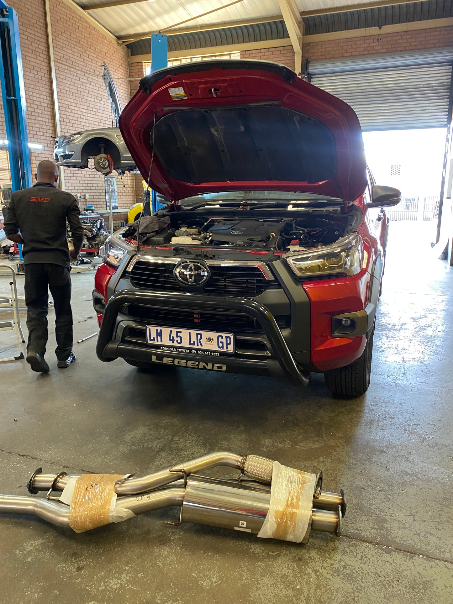 Toyota Hilux 2.8 GD-6 (2016+) Full 76mm Exhaust System