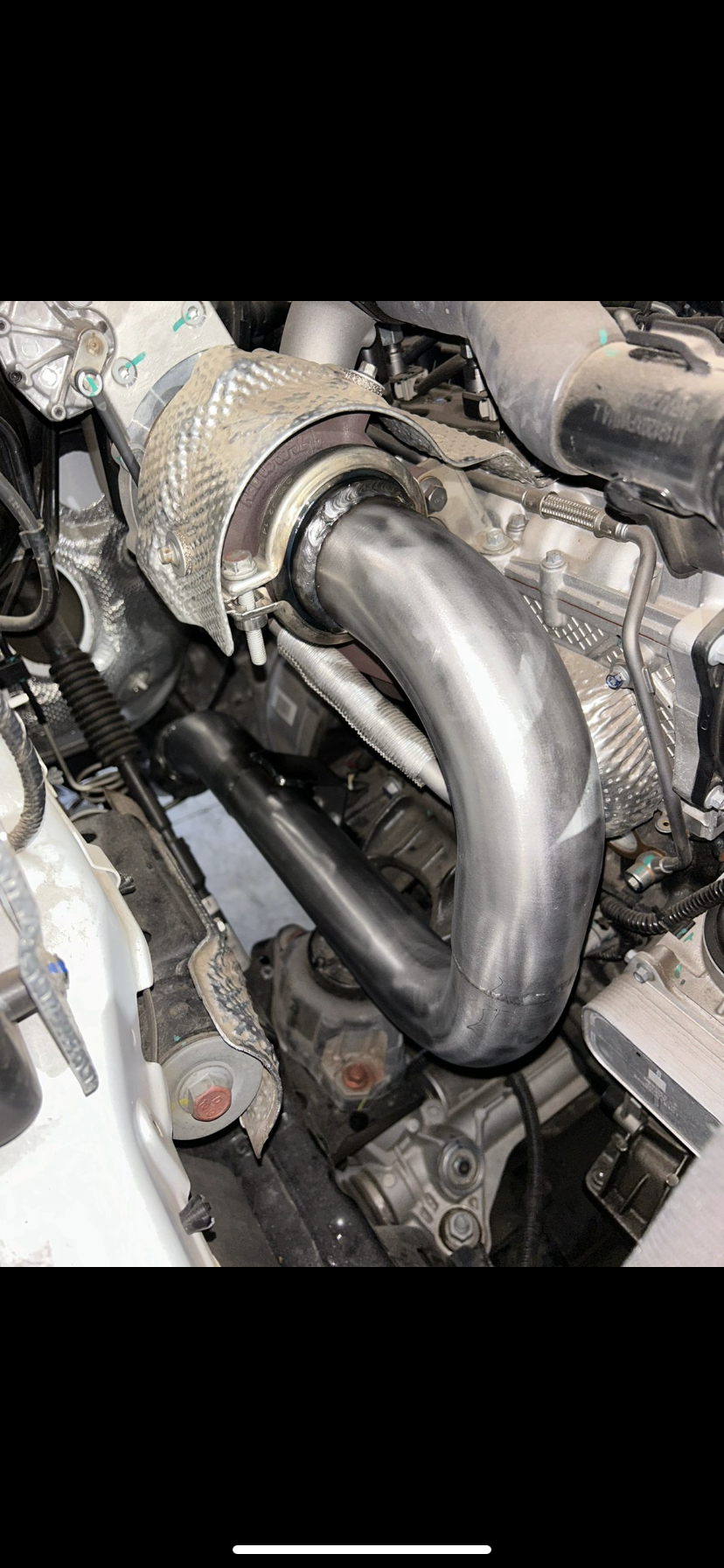 GWM p-series stainless steel full exhaust system & downpipe