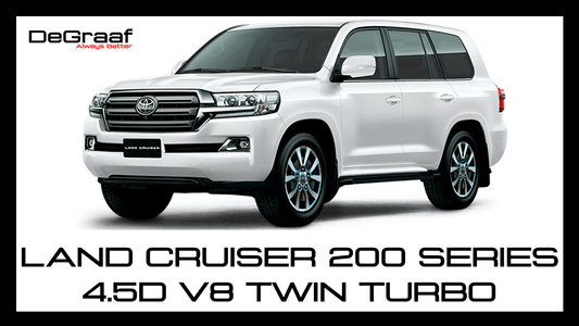 Degraaf Toyota Landcruiser 200 series 4.5D v8 twin turbo 08-21 full exhaust system & downpipe