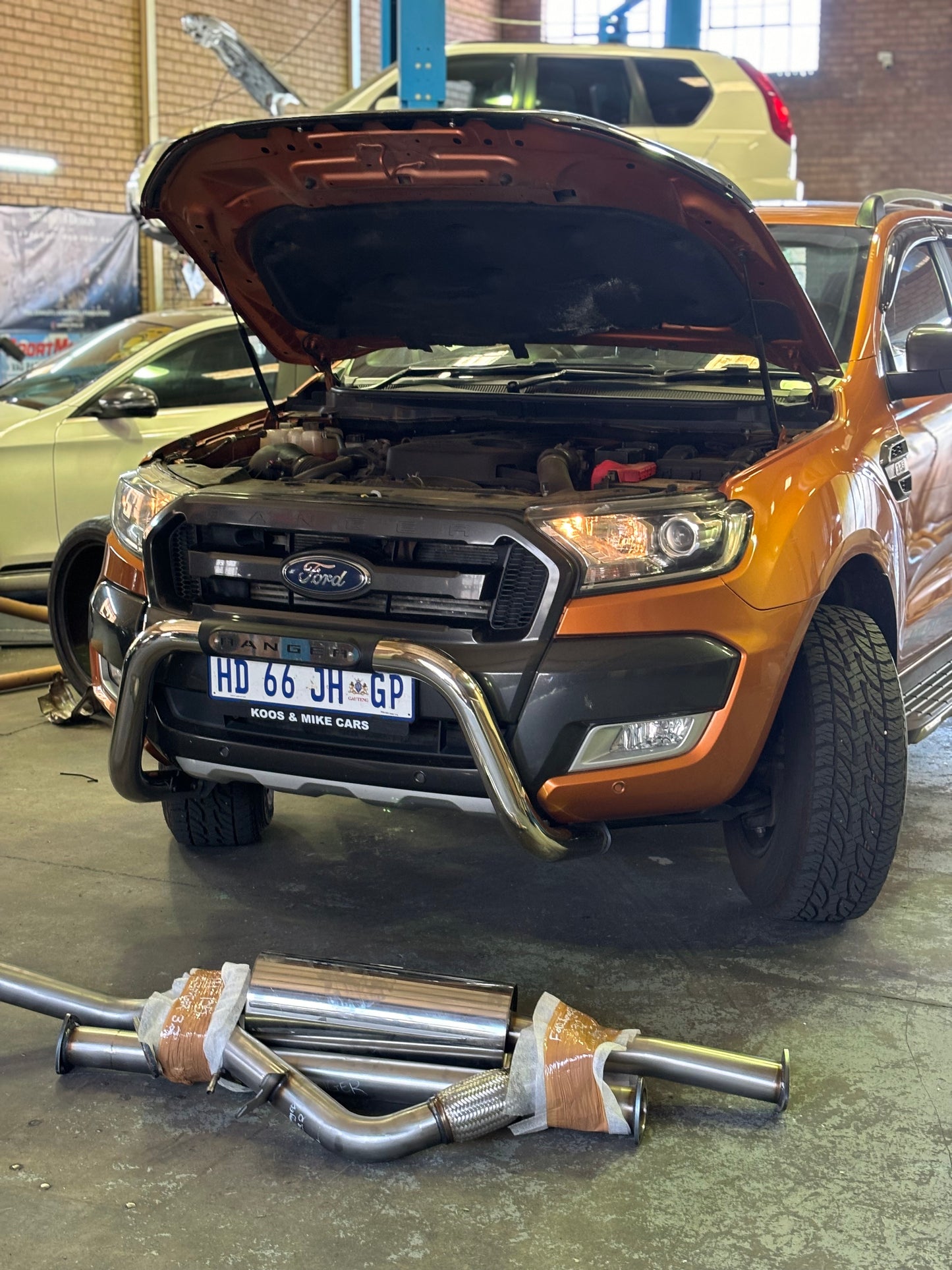 Ford Ranger 3.2 Full Exhaust System