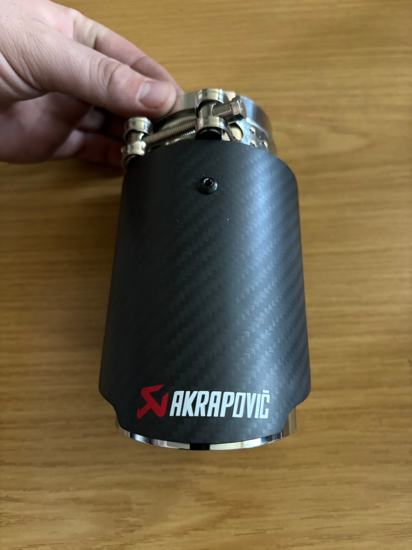 Akropovic 90mm bolt on exhaust tip