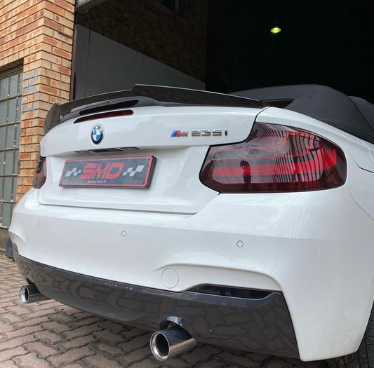 BMW 2 Series (F22) M4 Style Rear Boot Spoiler