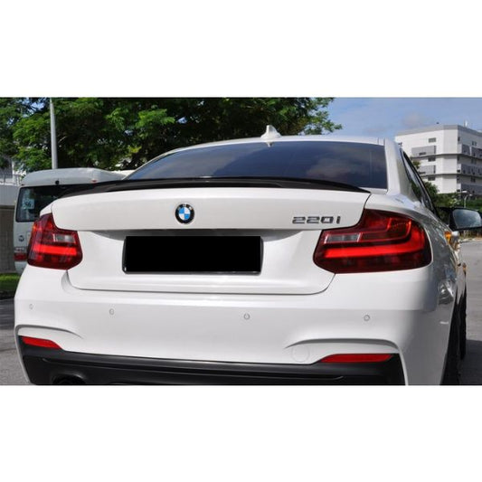 BMW F22 2-Series Gloss Black Performance Style Boot Spoiler