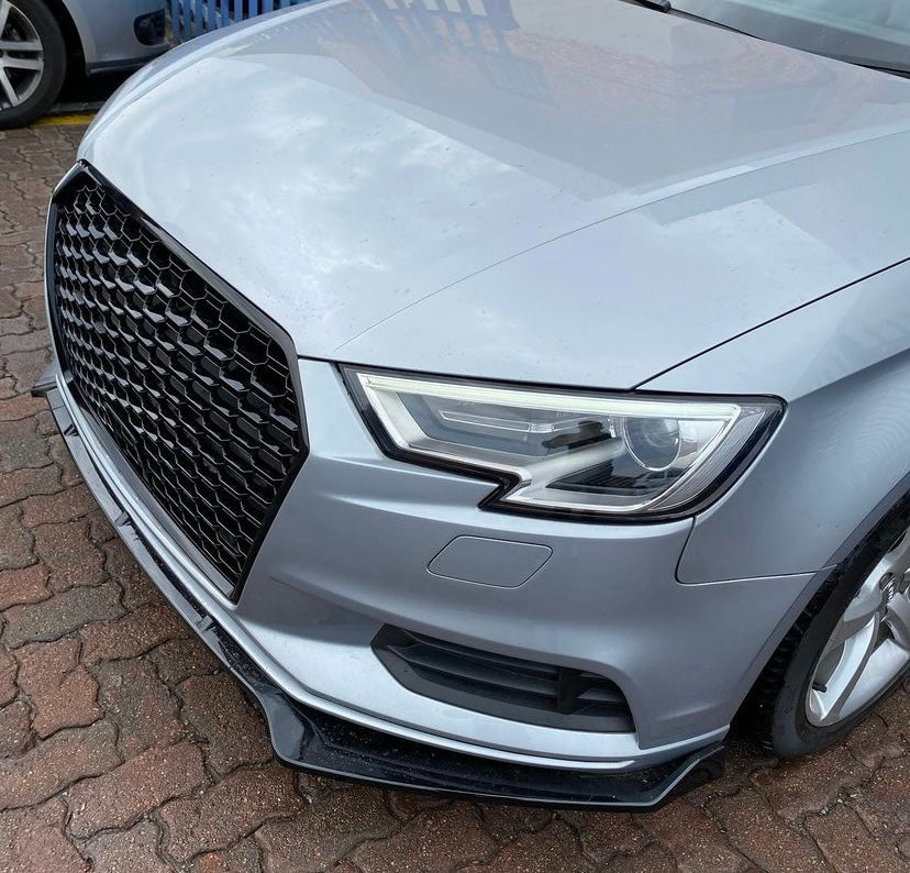 Audi A3 17+ Honey Comb style Grille Debadged