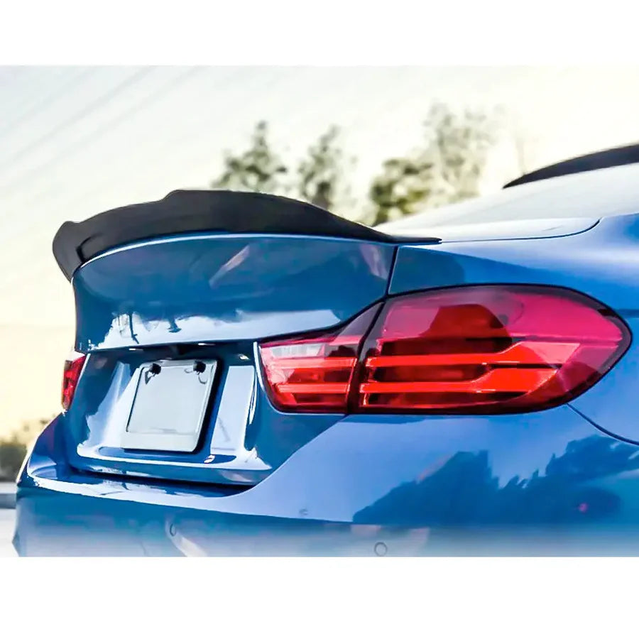 BMW F33 4-Series PSM Style Gloss Black Boot Spoiler (14-20)