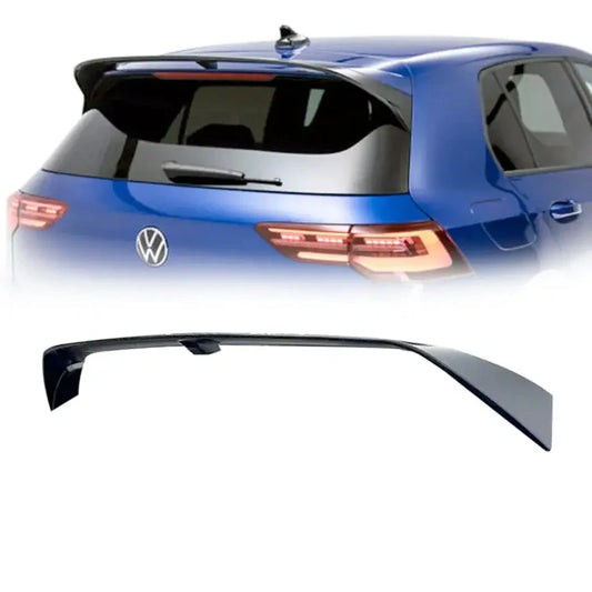 VW Golf 8 GTI / mk8 Clubsport Style Gloss Black Roof Spoiler - Type A