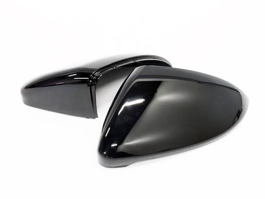 VW Golf 7 Gloss Black Mirror Caps