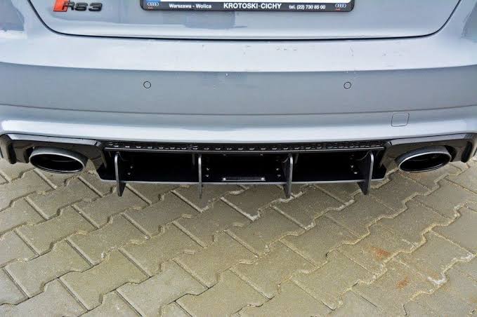 Audi RS3 8V  SportBack SMD Rear Diffuser Add On
