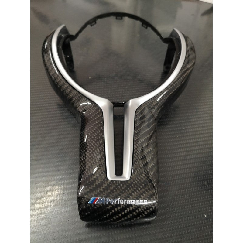 BMW F-Series Performance Carbon Fiber Steering Trim